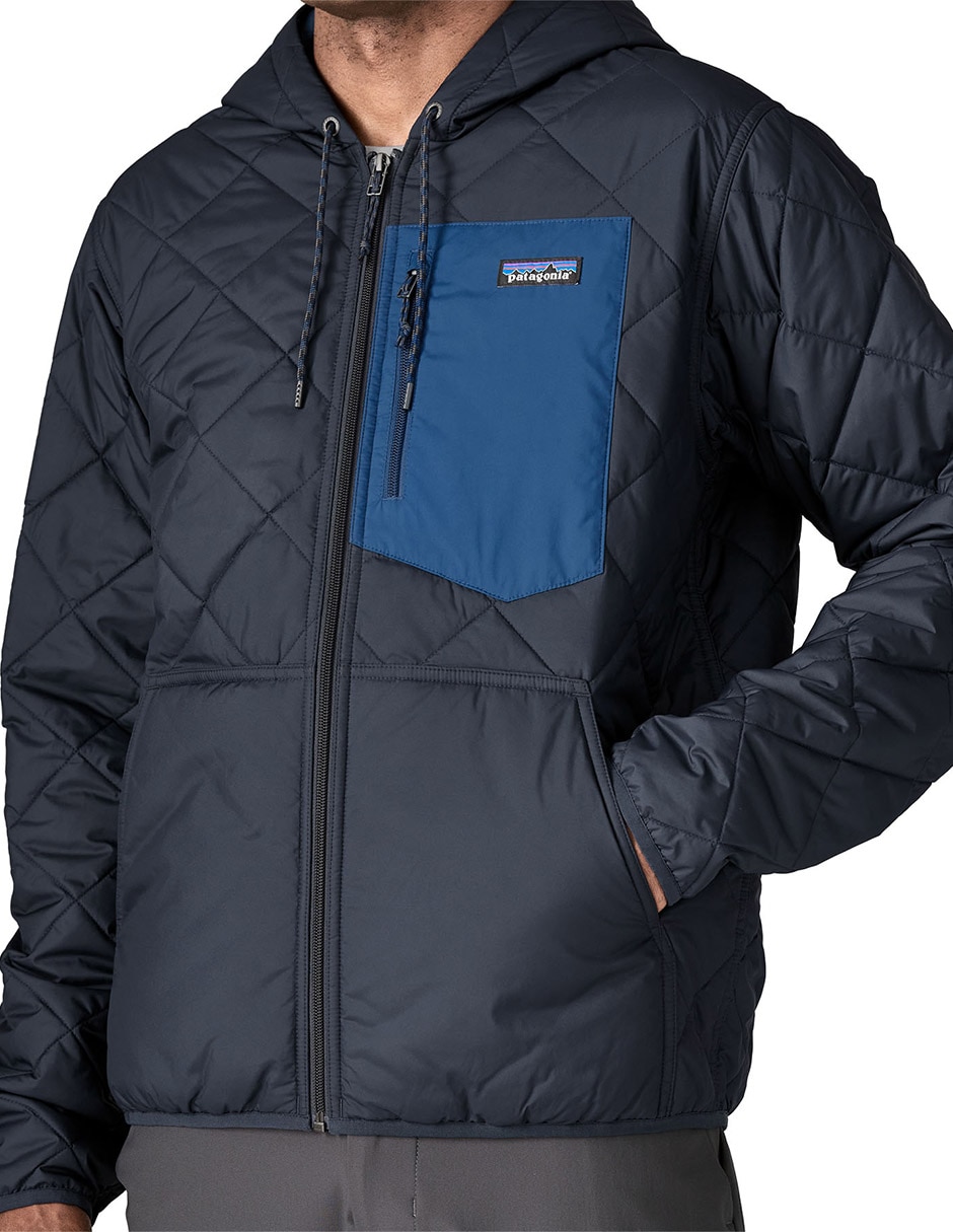 Chamarra outdoor Diamond Quilted Bomber para hombre 4