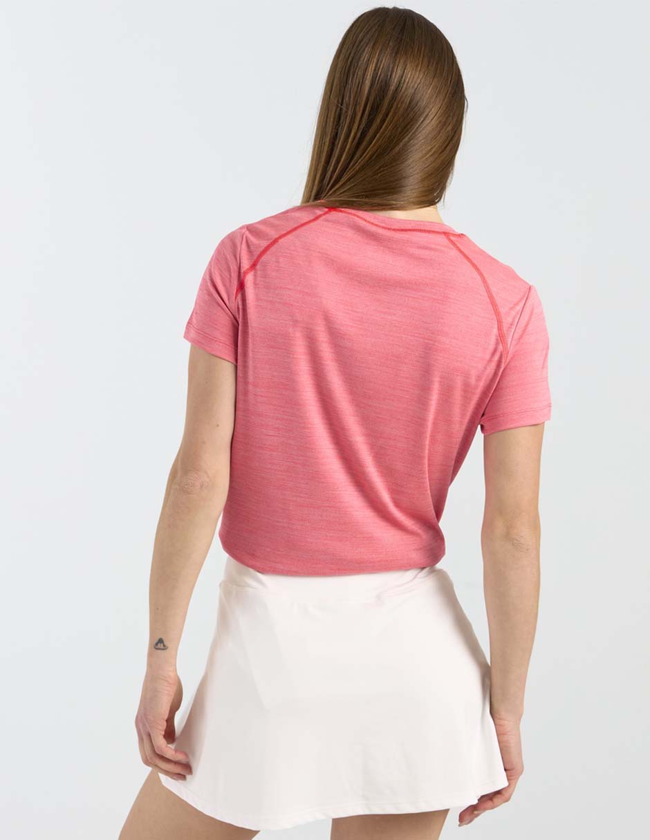 Playera deportiva para entrenamiento Id Core Melange de mujer 2