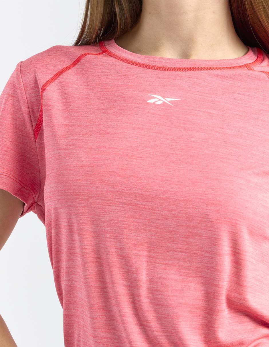 Playera deportiva para entrenamiento Id Core Melange de mujer 4