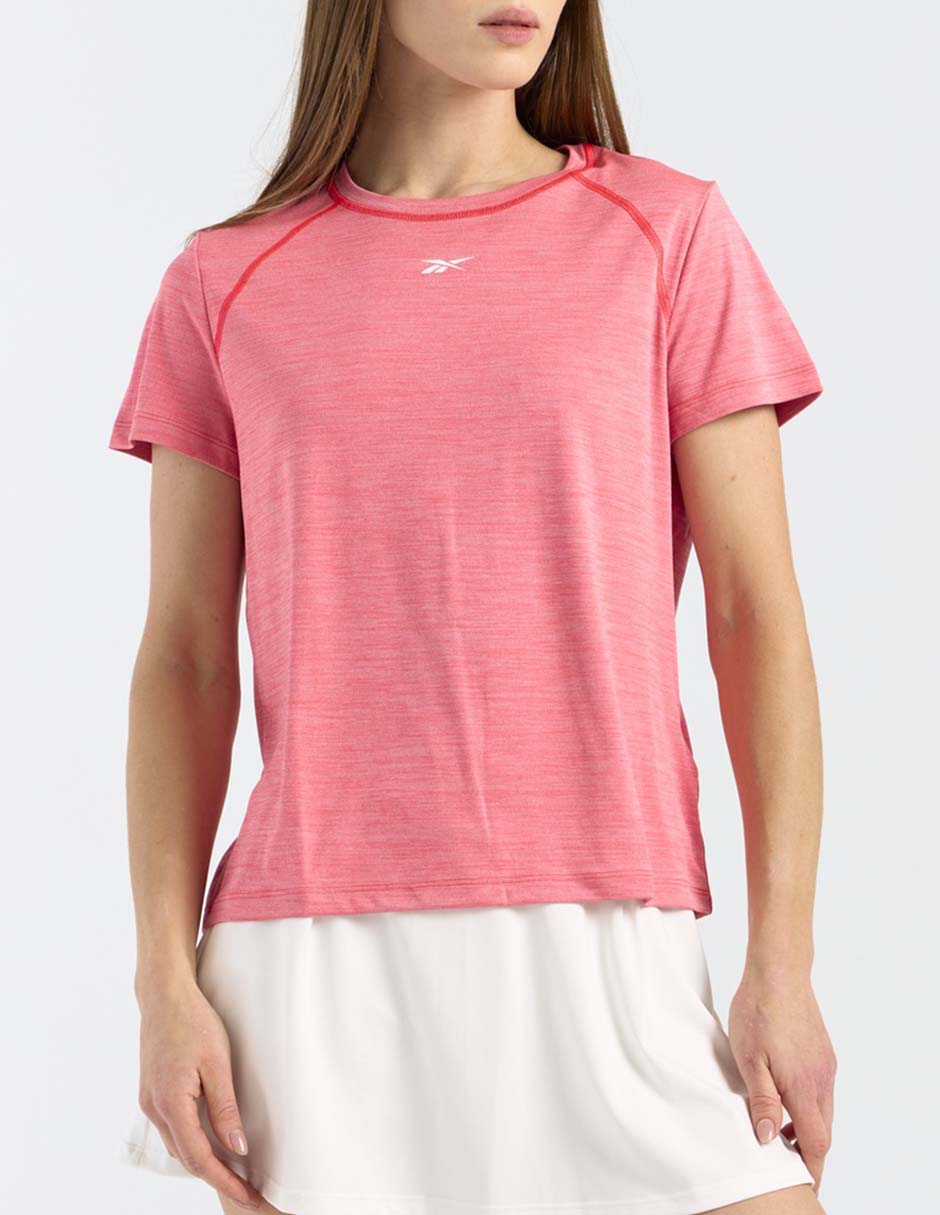Playera deportiva para entrenamiento Id Core Melange de mujer 5