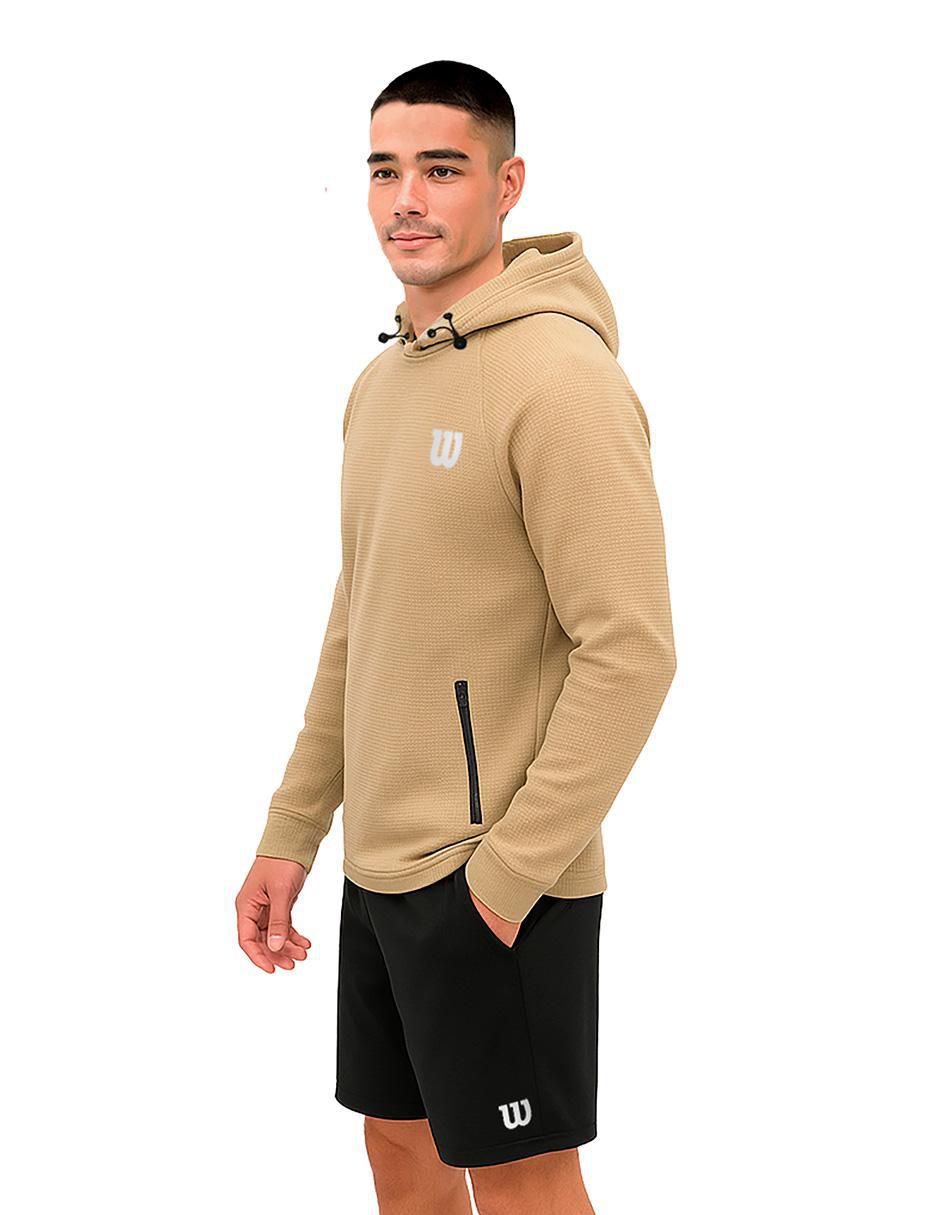 Sudadera con capucha y bolsa para hombre 4