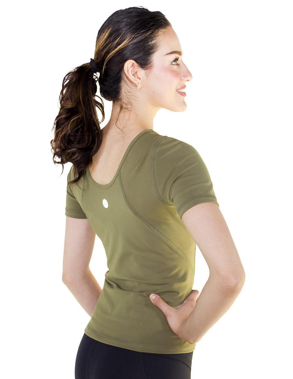 Playera deportiva casual de mujer 3