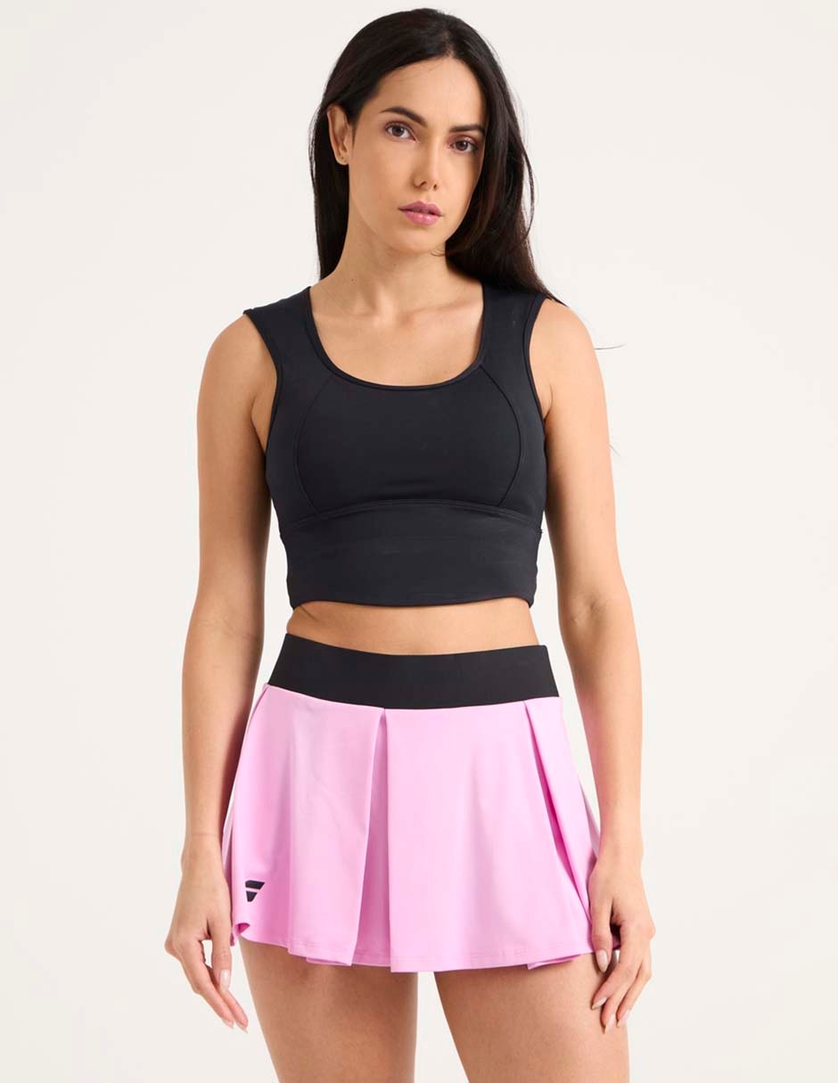 Short efecto doble prenda para pádel mujer Short efecto doble prenda para pádel mujer
