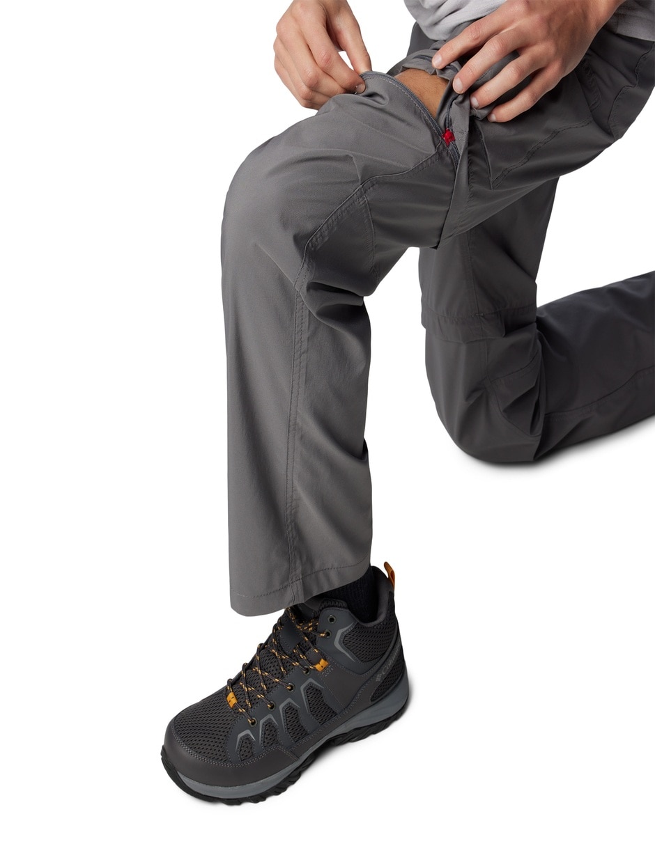 Pantalón convertible estampado liso para hombre 2