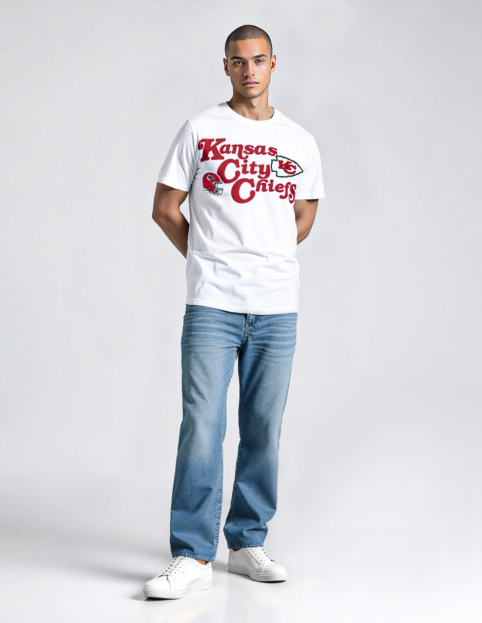 Playera deportiva para fútbol americano Kansas City Chiefs de hombre 3