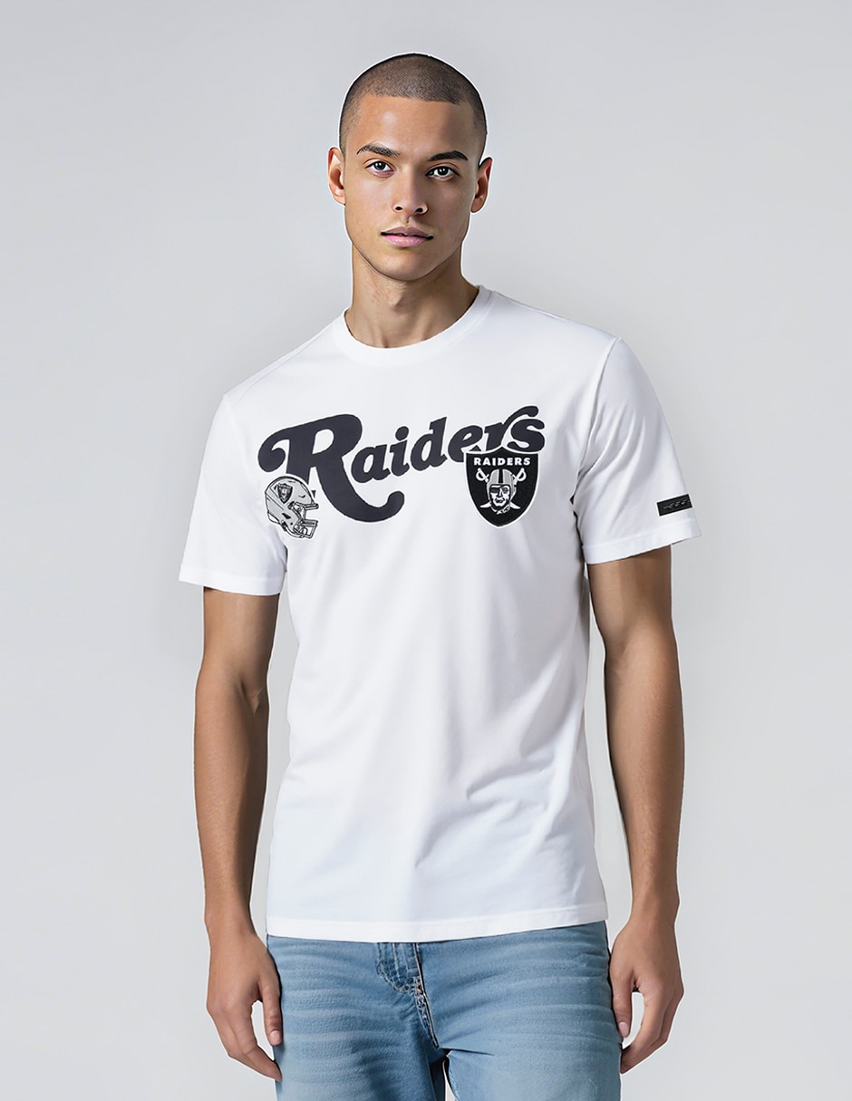 Playera deportiva para fútbol americano Las Vegas Raiders de hombre