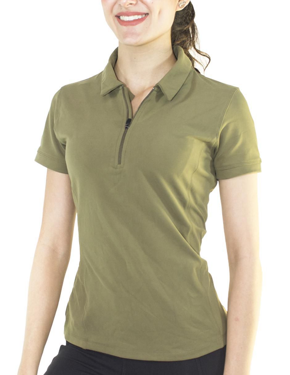 Playera tipo polo para mujer 2