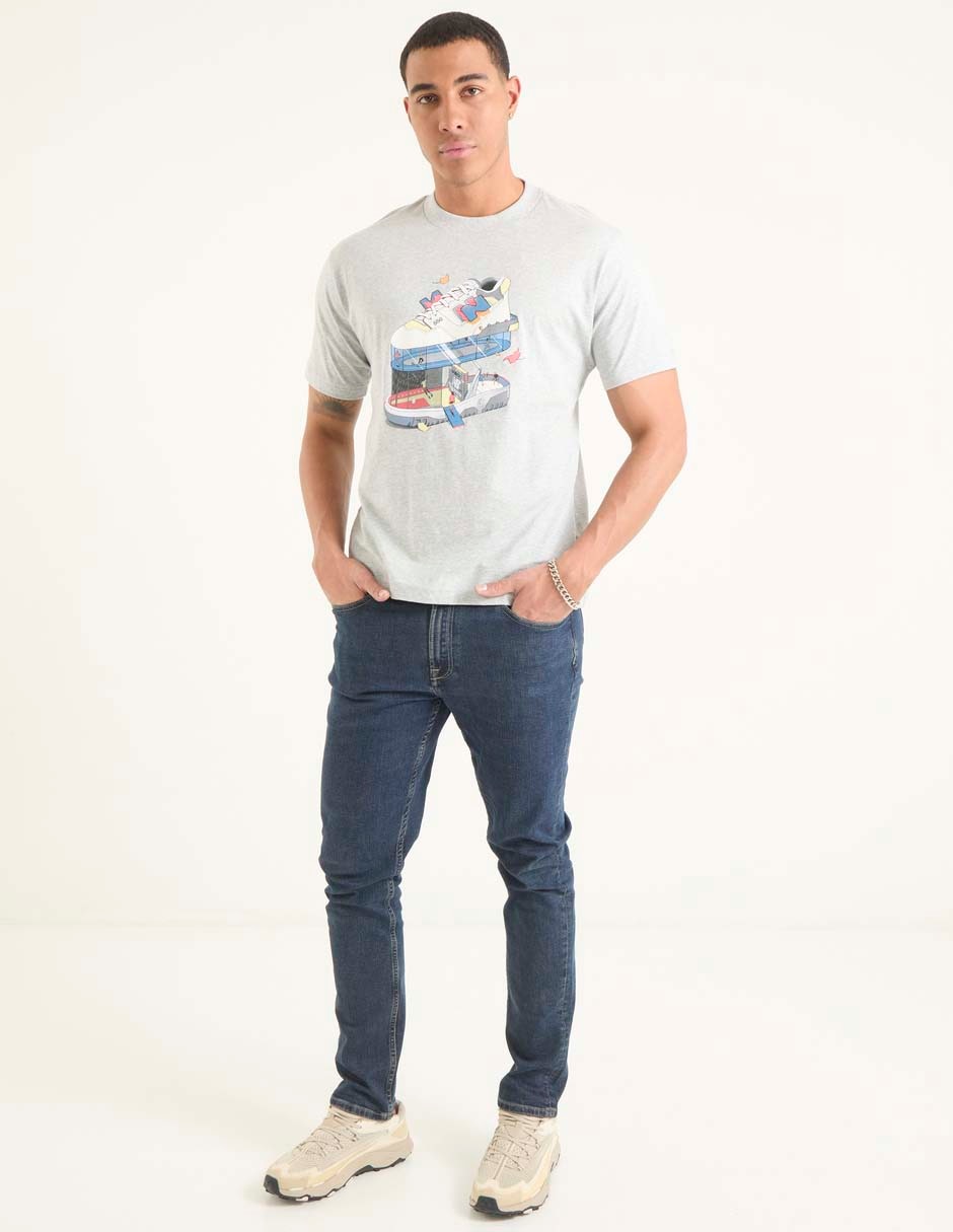 Playera deportiva casual Fitness Center de hombre 3