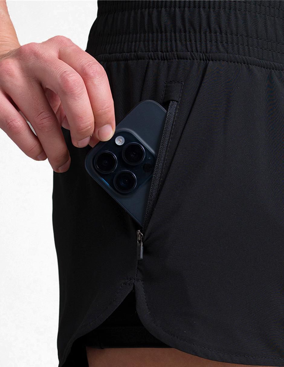 Short bolsa oculta para entrenamiento mujer 4