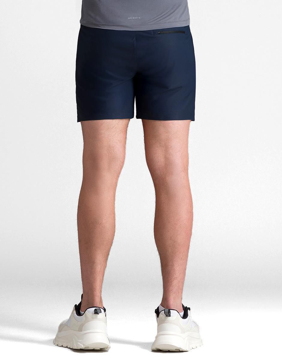 "set short/short" bolsa oculta atlekx "para" entrenamiento hombre