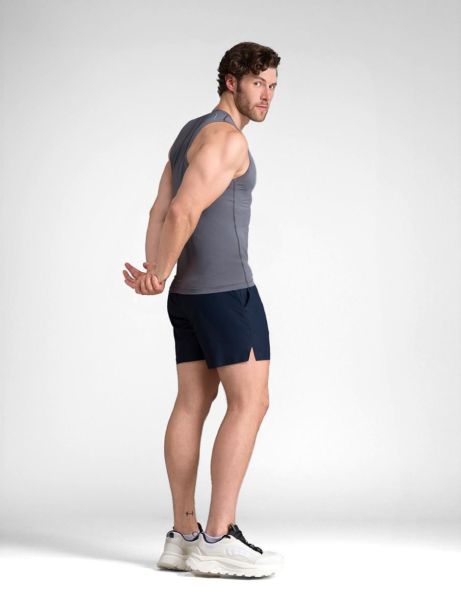 "set short/short" bolsa oculta atlekx "para" entrenamiento hombre