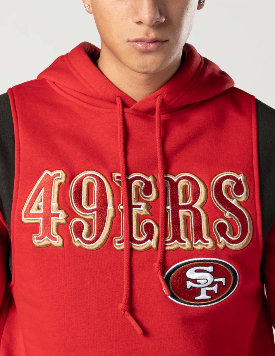 Sudadera Ne Leisure con capucha y bolsa San Francisco 49ers unisex 2