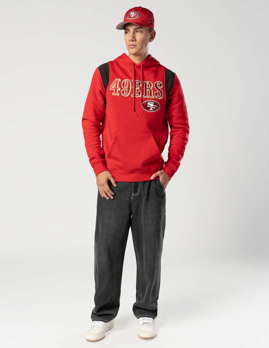 Sudadera Ne Leisure con capucha y bolsa San Francisco 49ers unisex 5