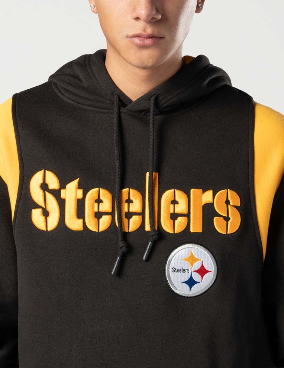 Sudadera Ne Leisure con capucha y bolsa Pittsburgh Steelers unisex 2