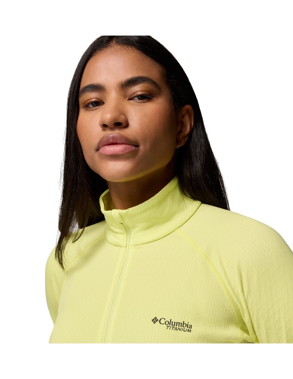 Sudadera Driventure Half Zip con cierre para mujer 3