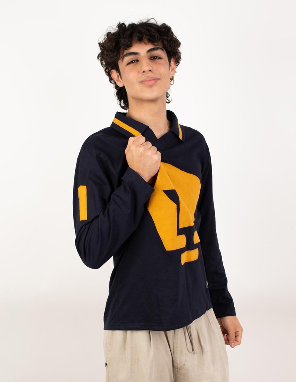 Jersey de Pumas de la UNAM conmemorativo manga larga para hombre 4