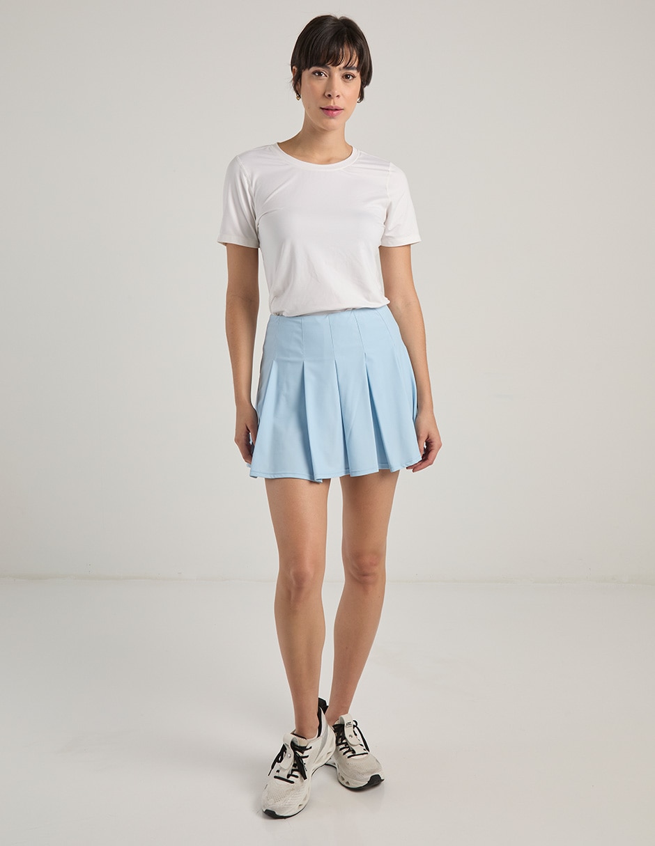 Falda short deportiva para tennis