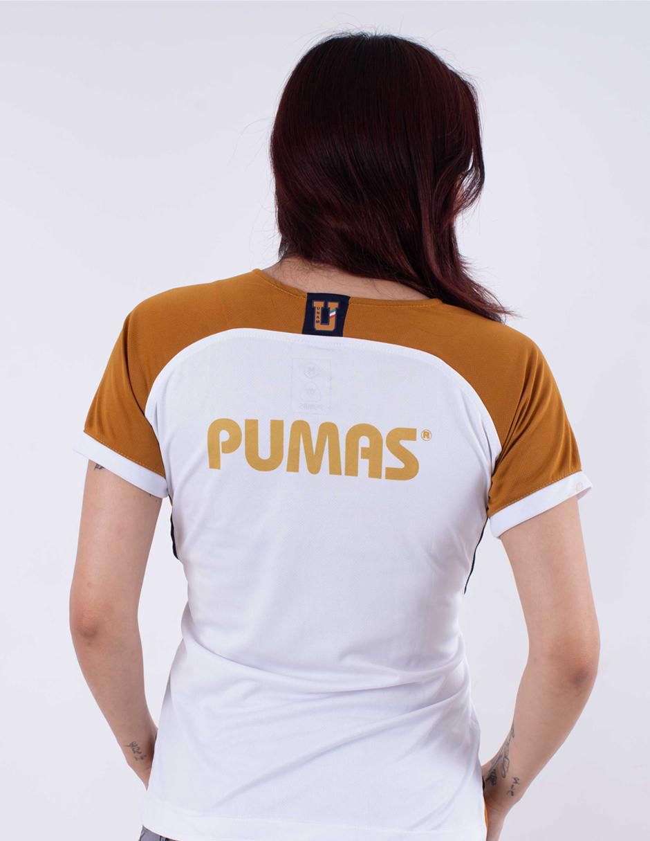 Jersey de Pumas de la UNAM conmemorativo manga corta para mujer 4
