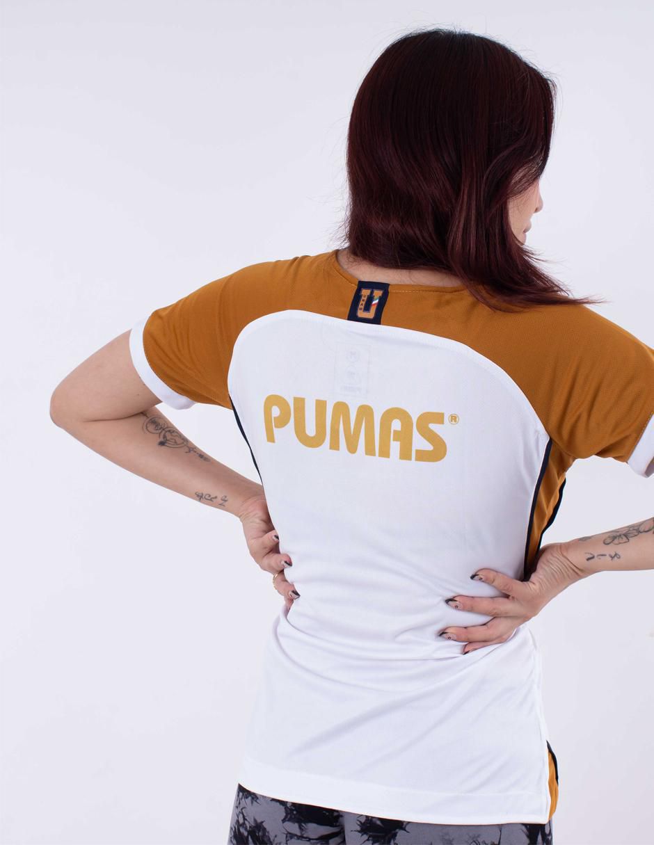 Jersey de Pumas de la UNAM conmemorativo manga corta para mujer 5