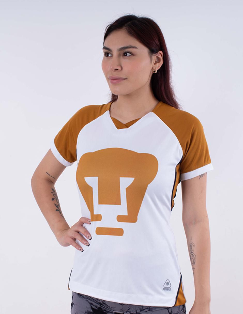 Jersey de Pumas de la UNAM conmemorativo manga corta para mujer 6