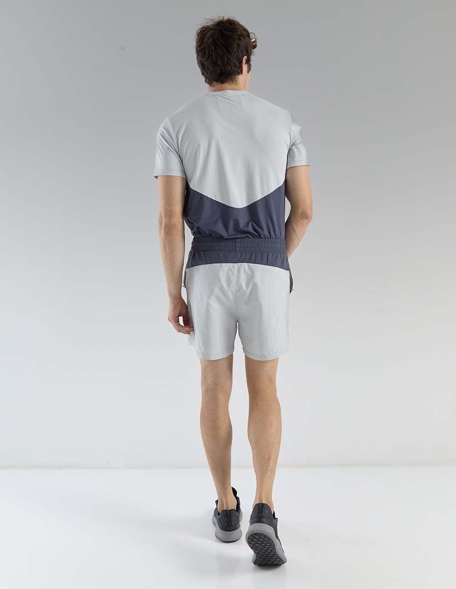 Short con bolsillos X10 para entrenamiento hombre