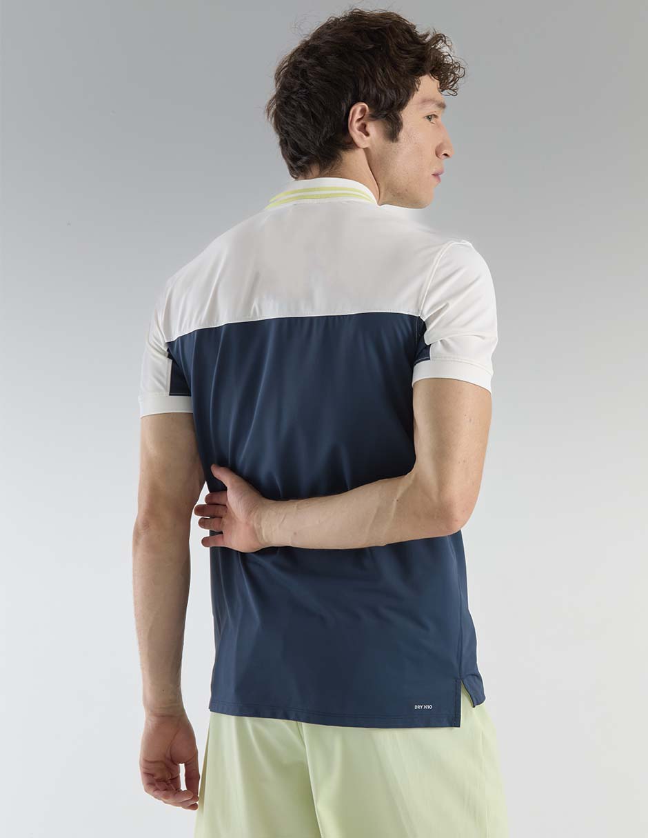 Playera tipo polo tennis X10 para hombre