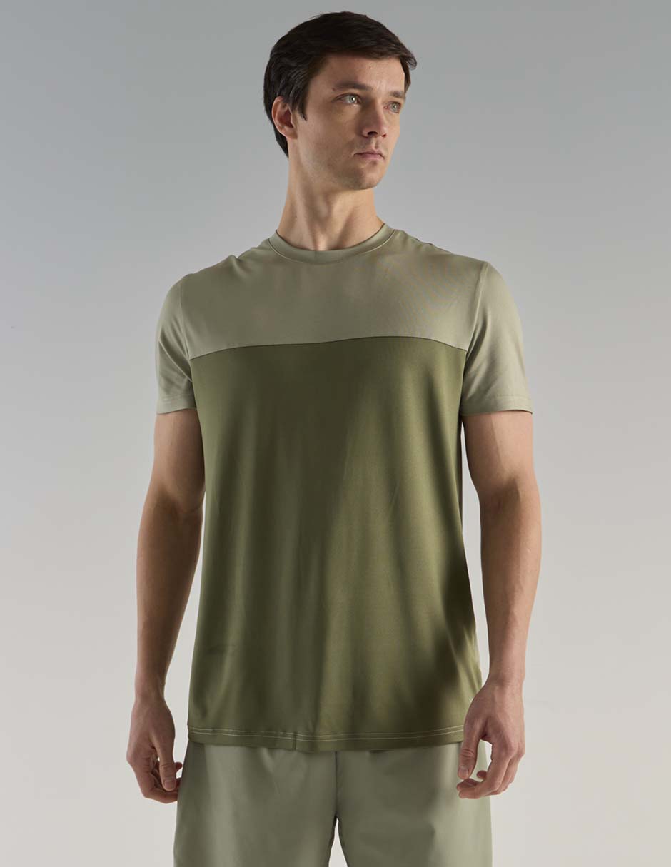 Playera deportiva para correr de hombre