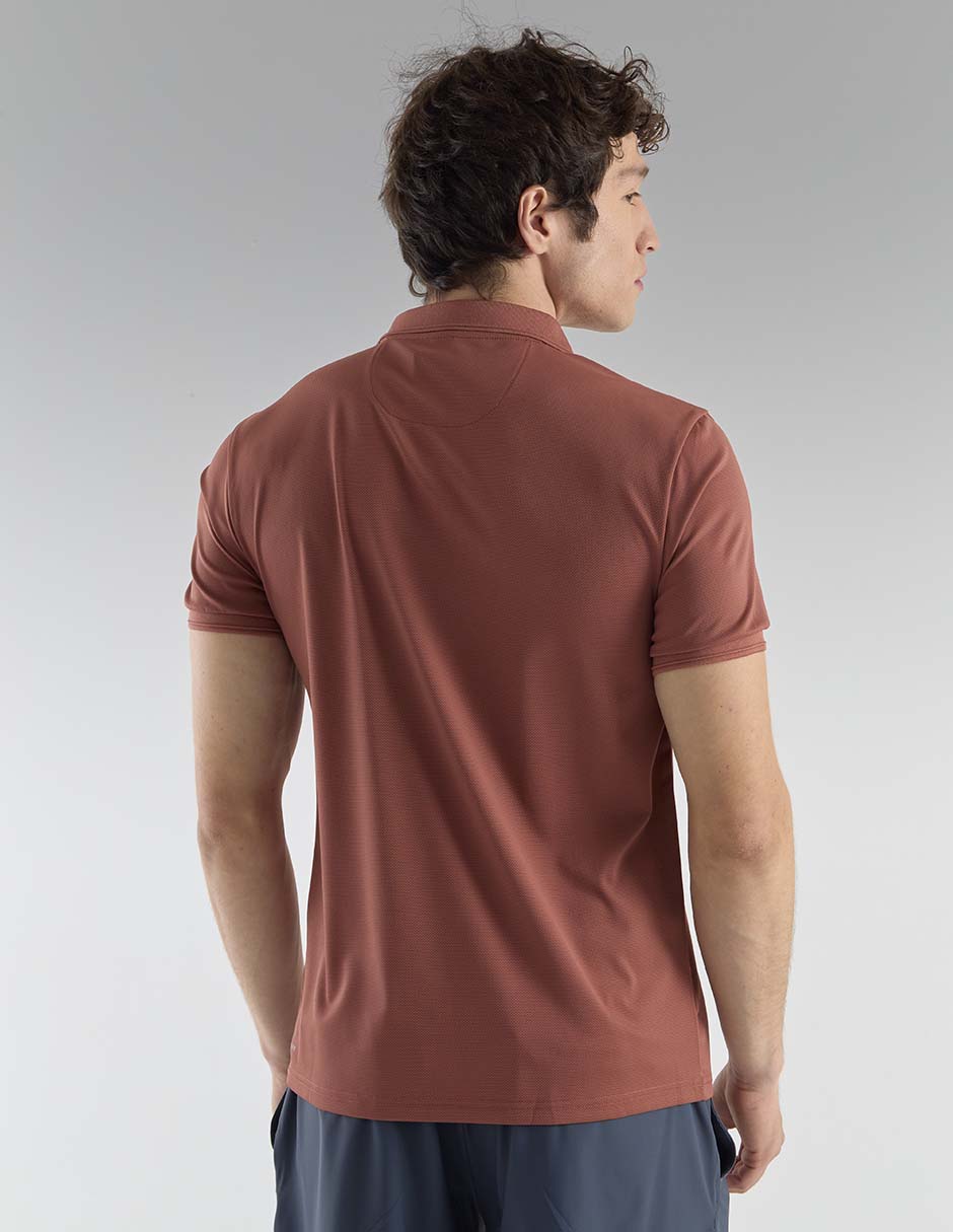 Playera tipo polo tennis X10 para hombre