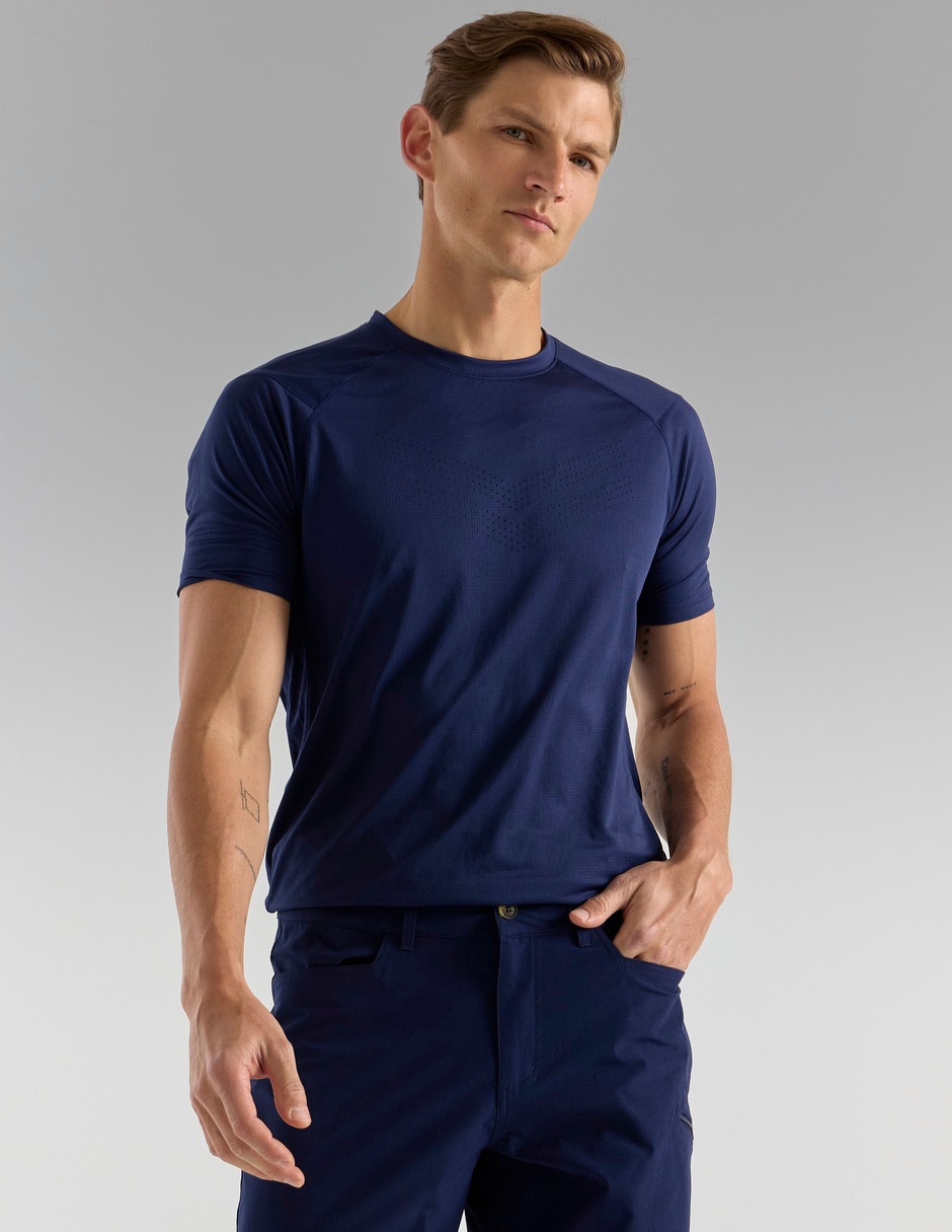 Playera deportiva para correr de hombre