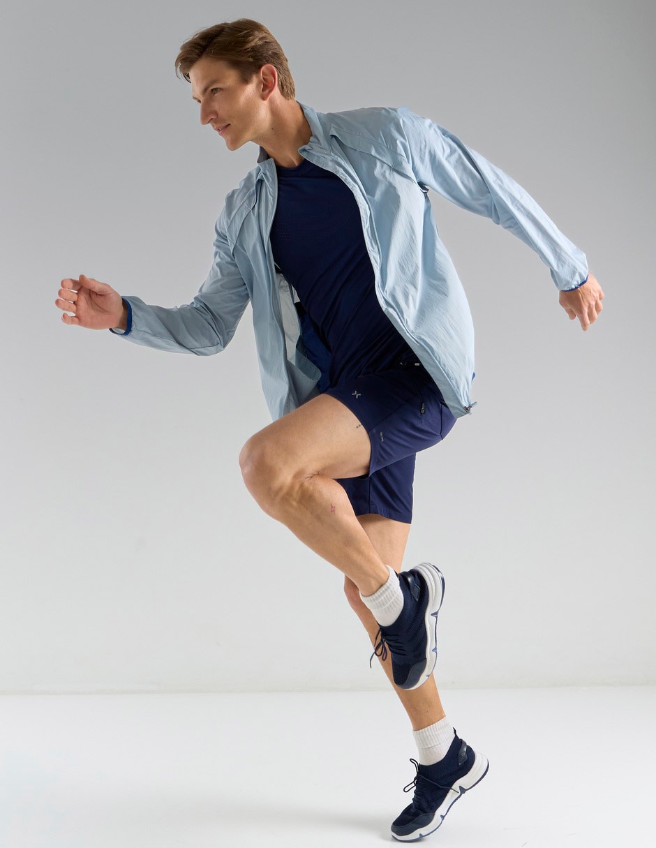 Playera deportiva para correr X10 de hombre