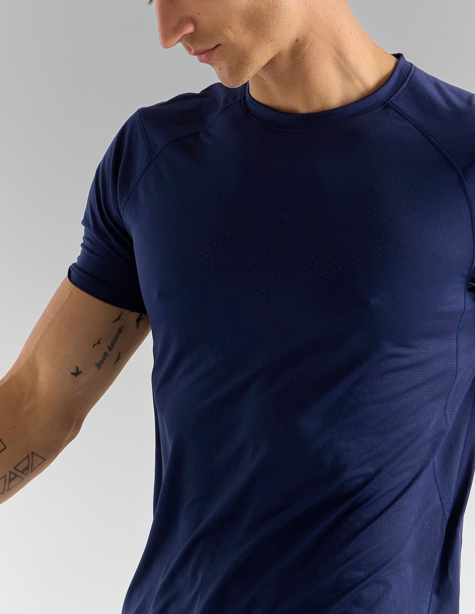 Playera deportiva para correr X10 de hombre