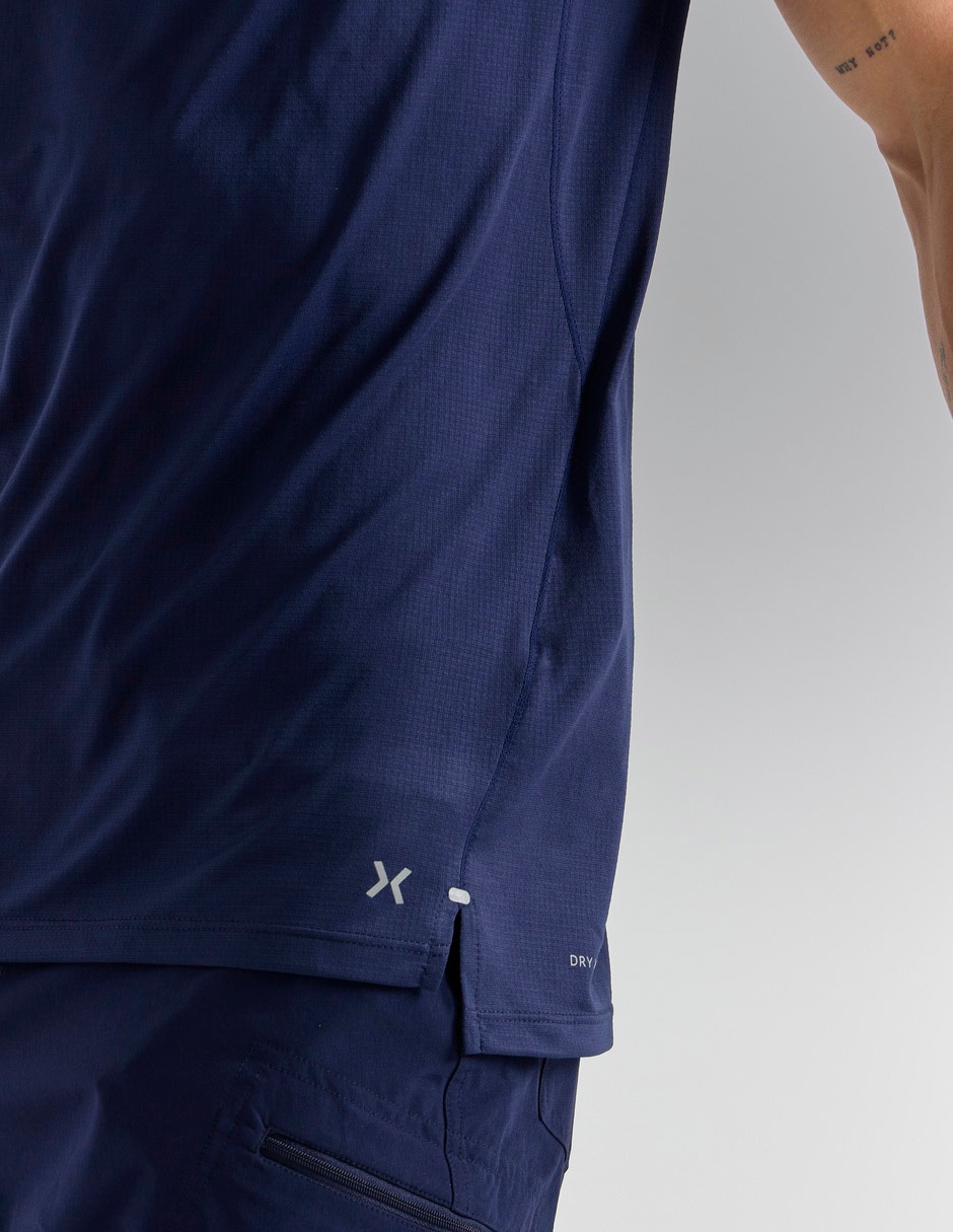 Playera deportiva para correr X10 de hombre