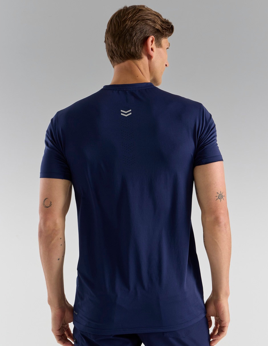 Playera deportiva para correr X10 de hombre