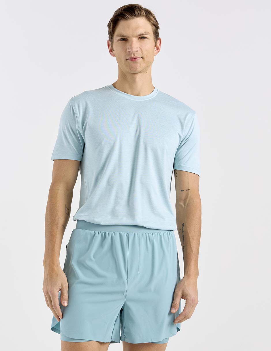 Short bolsa oculta para correr hombre