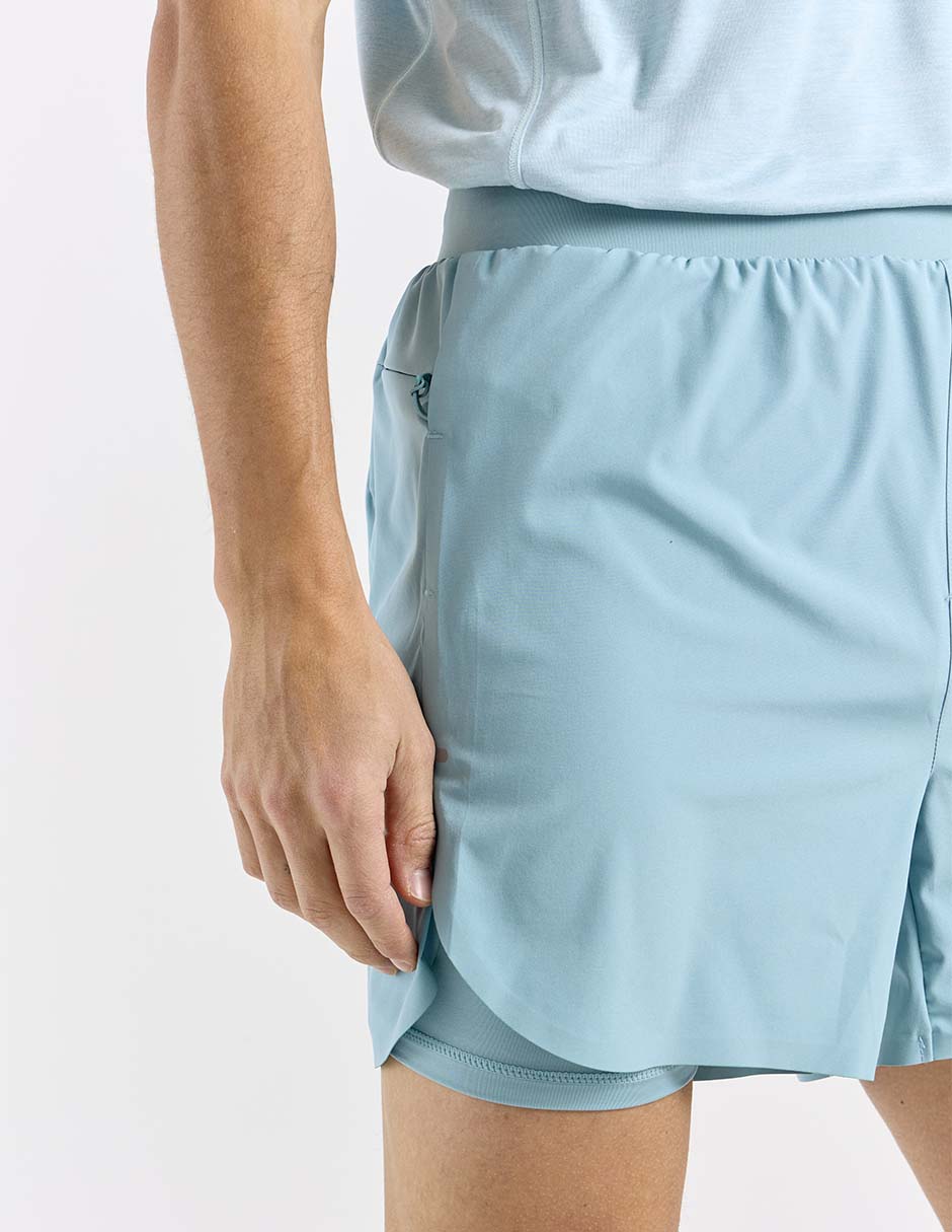 Short bolsa oculta para correr hombre