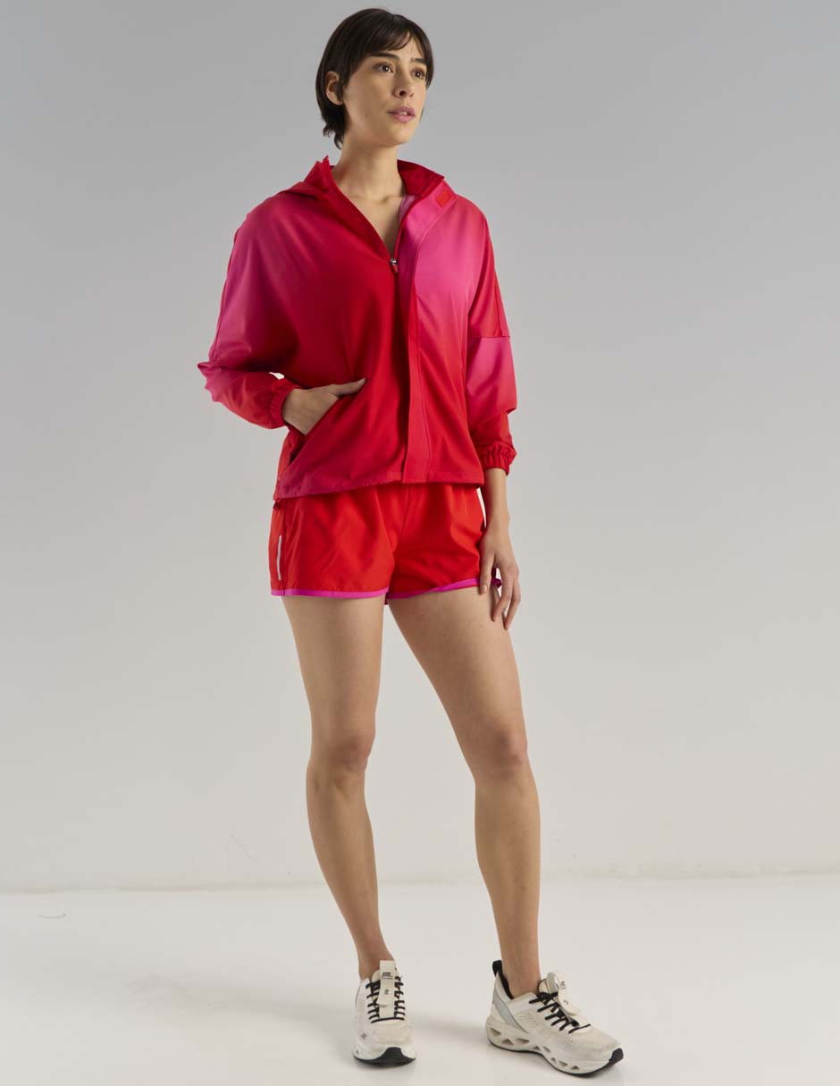 Short con malla con bolsillos X10 para correr mujer