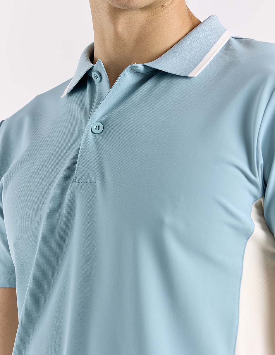 Playera tipo polo tennis X10 para hombre