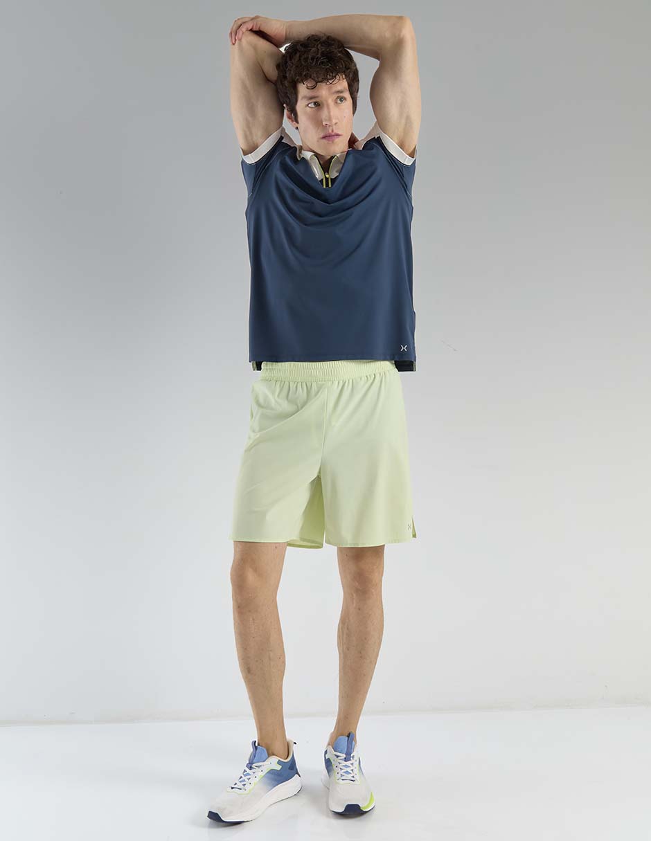 Short con malla para correr hombre 2