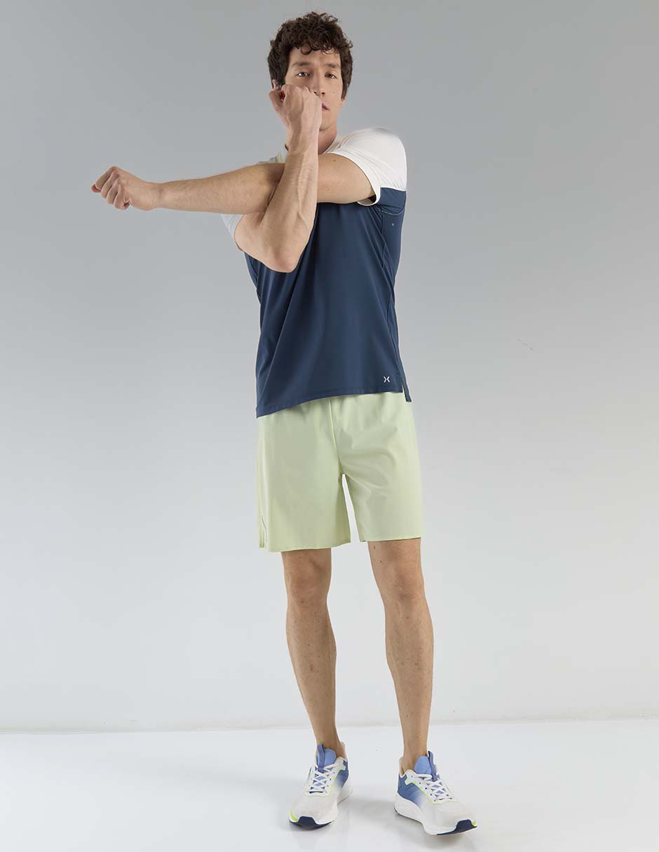 Short con malla para correr hombre 3