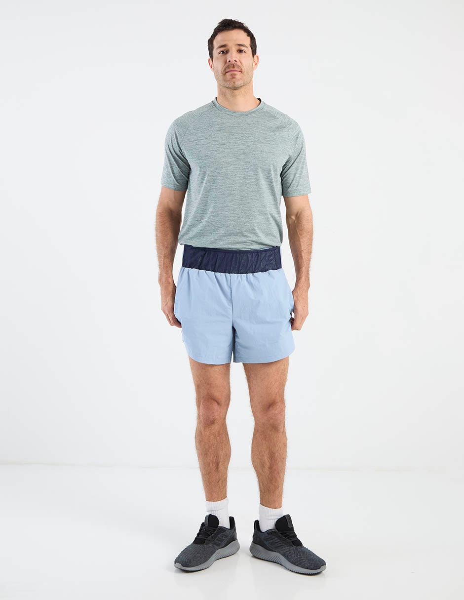 Short con malla con bolsillos para correr hombre 2