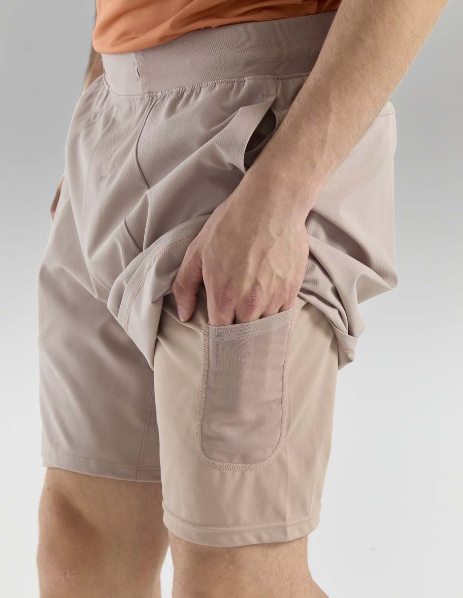 Short con malla con bolsillos para entrenamiento hombre 4