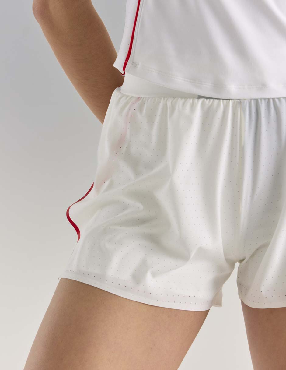 Short con malla para tennis mujer 4