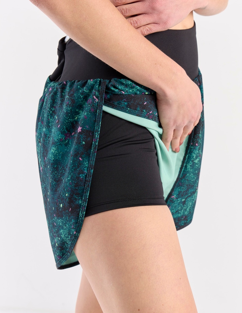 Short con malla para entrenamiento mujer 5