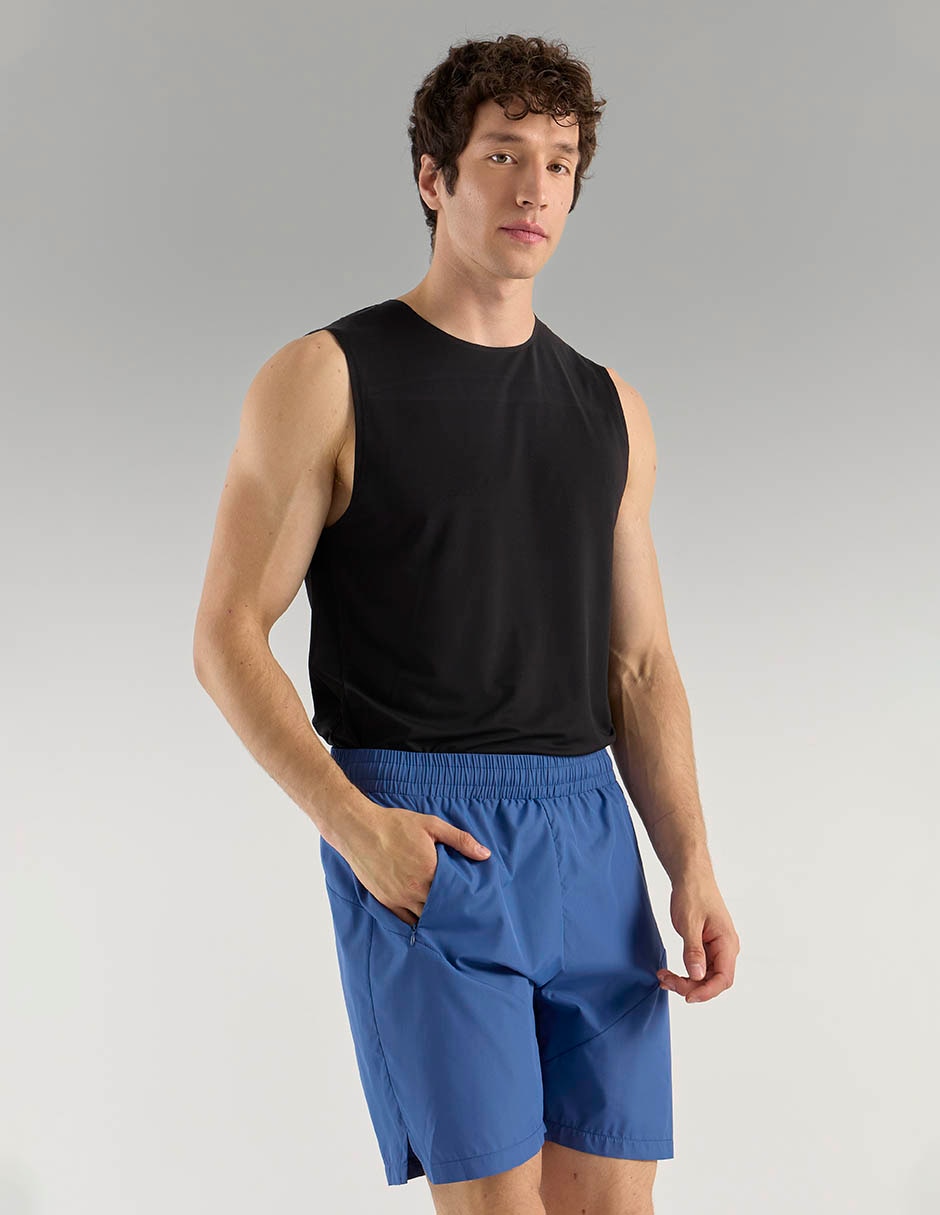 Short con malla con bolsillos para entrenamiento hombre Short con malla con bolsillos para entrenamiento hombre