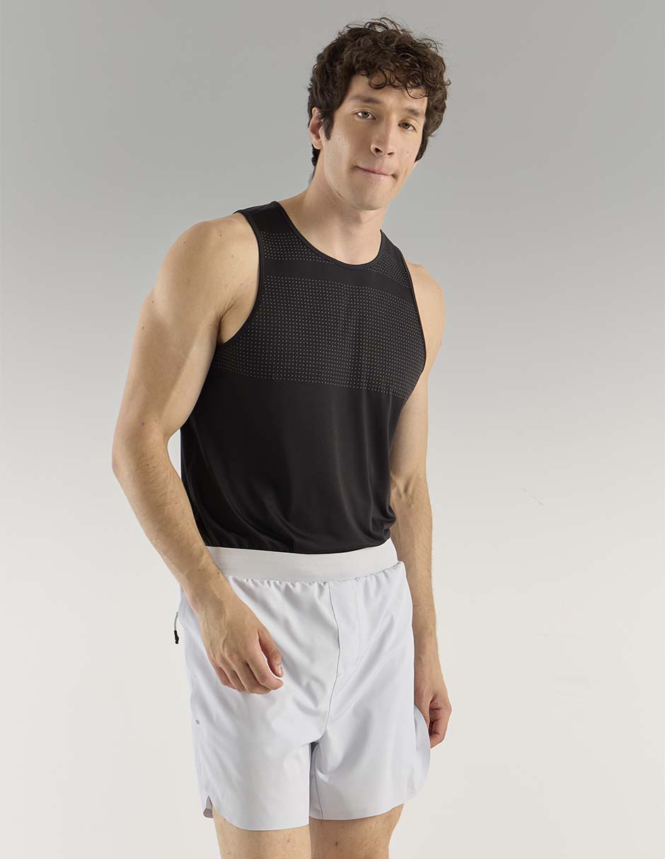 Short con malla con bolsillos para correr hombre Short con malla con bolsillos para correr hombre
