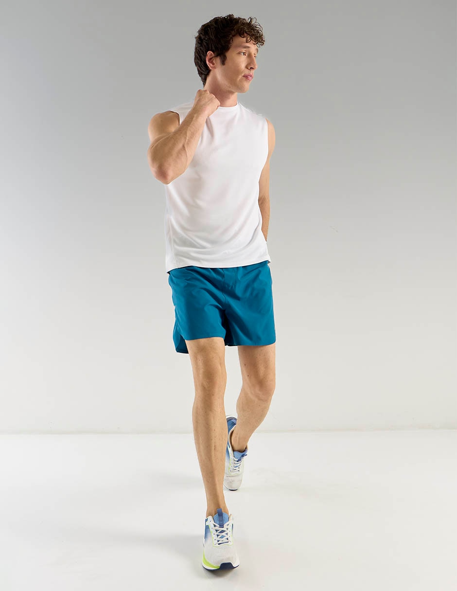 Short con malla con bolsillos  para correr hombre 3