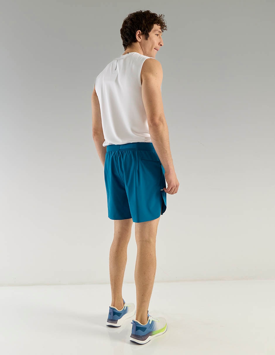 Short con malla con bolsillos  para correr hombre 6