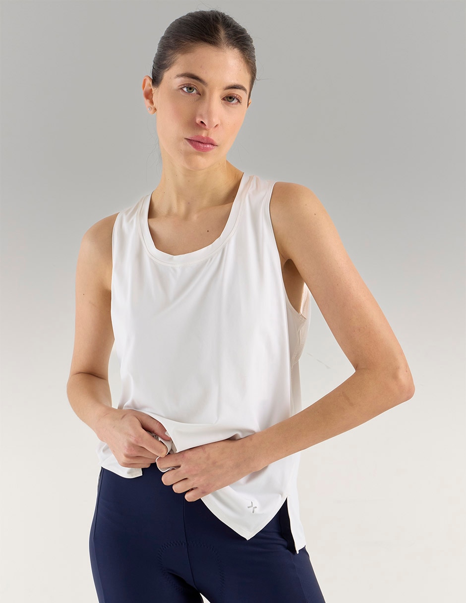 Playera tank para correr de mujer Playera tank para correr de mujer