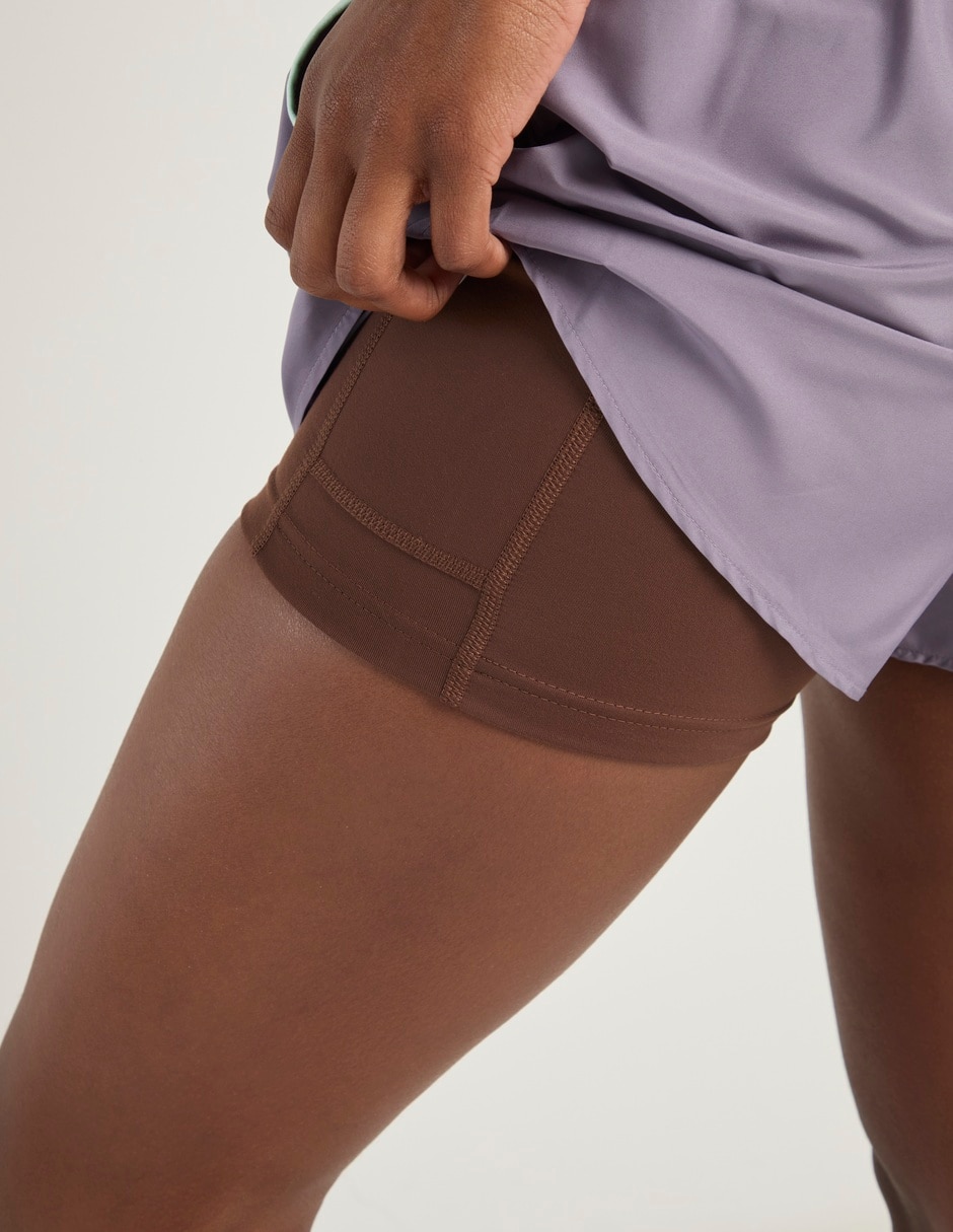 Short con malla para entrenamiento mujer 5