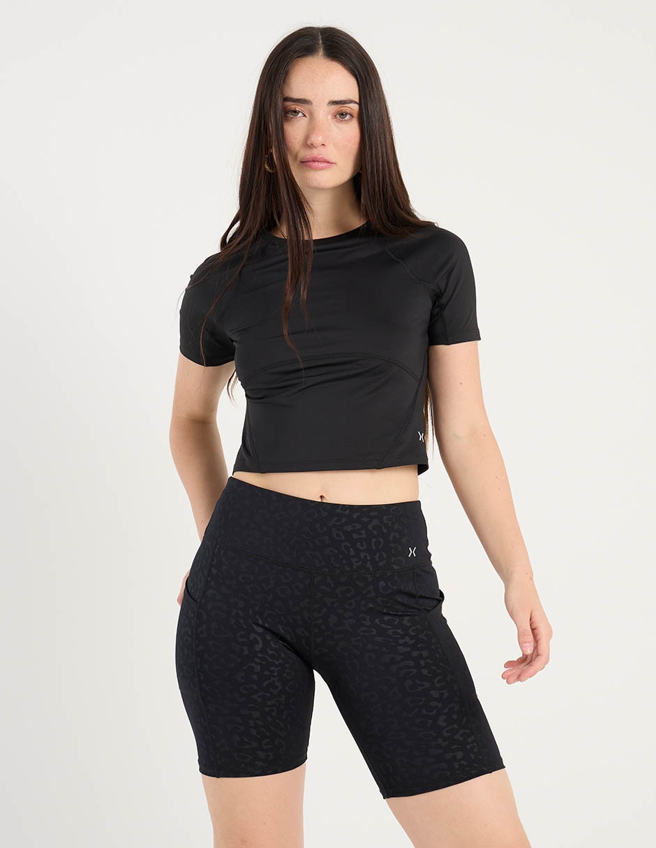 Playera deportiva para correr de mujer